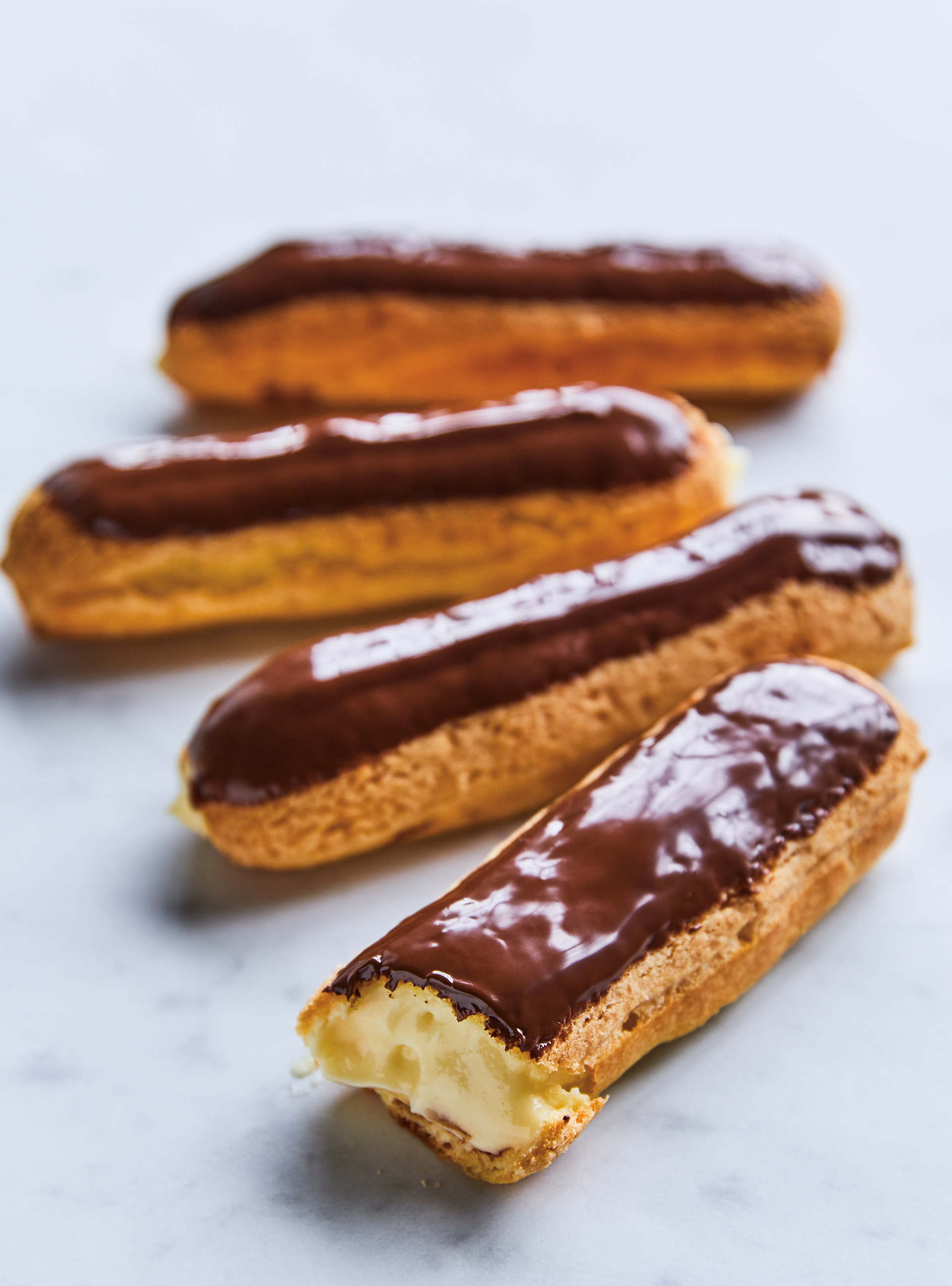 Éclairs au chocolat